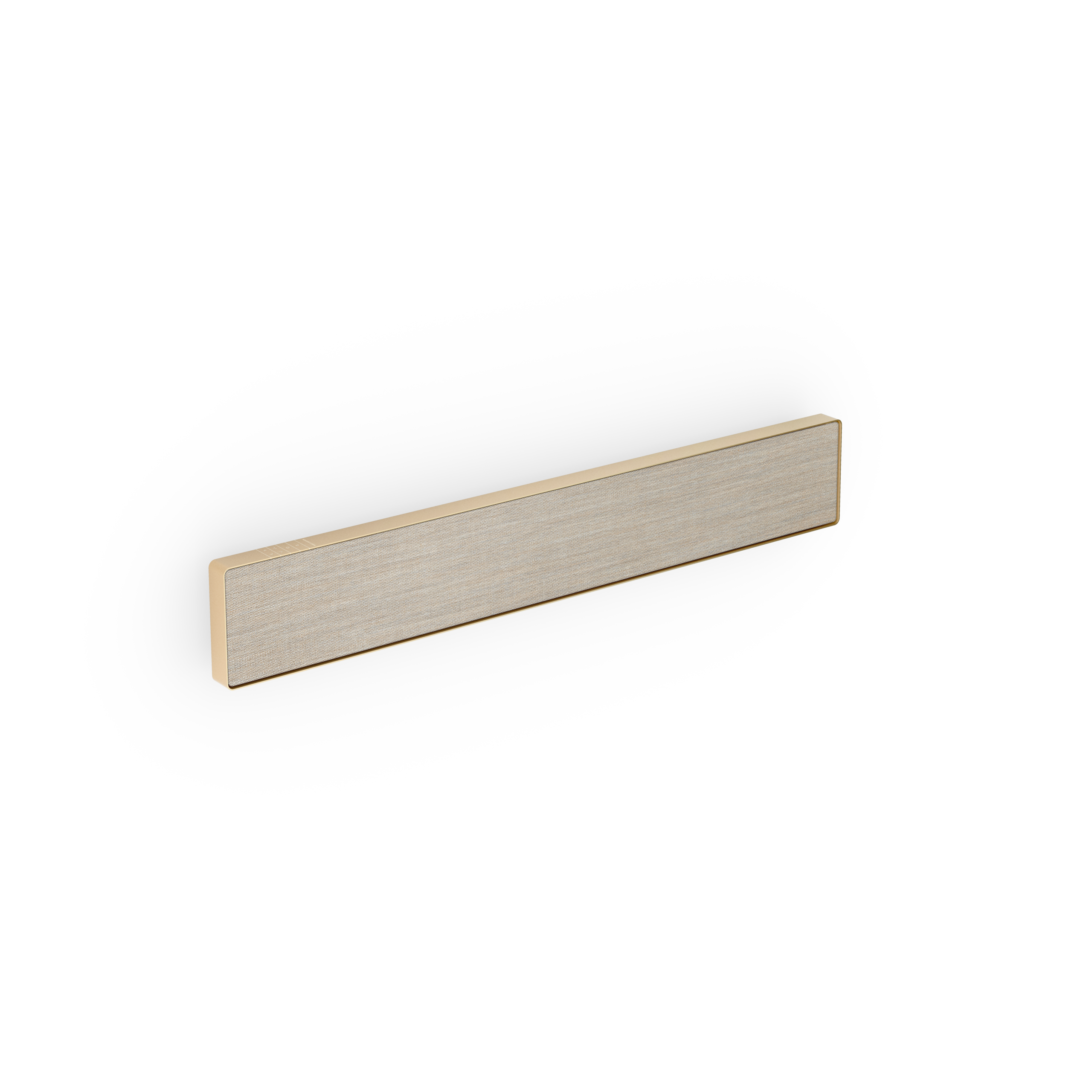 Beosound Stage soundbar in gold finish