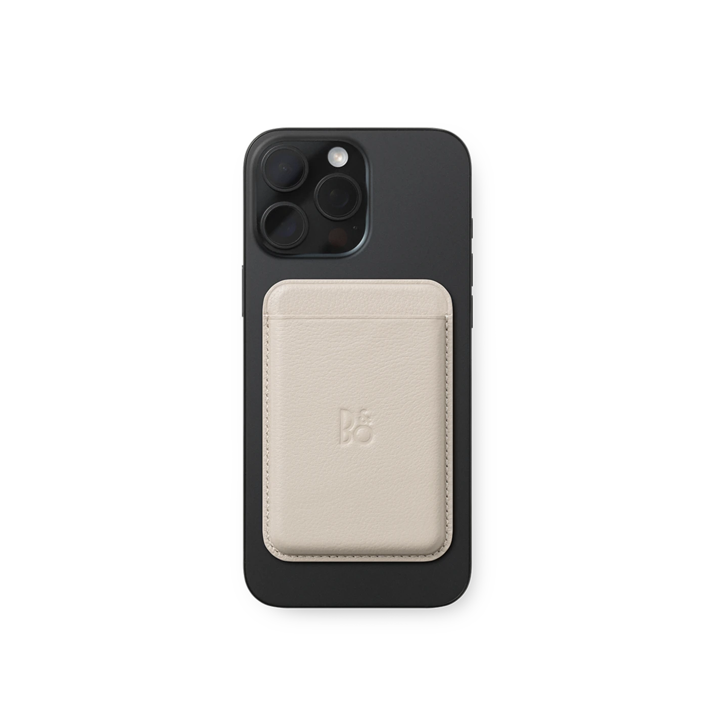MagSafe-compatibele kaarthouder voor iPhone in de kleur ‘Hourglass Sand’